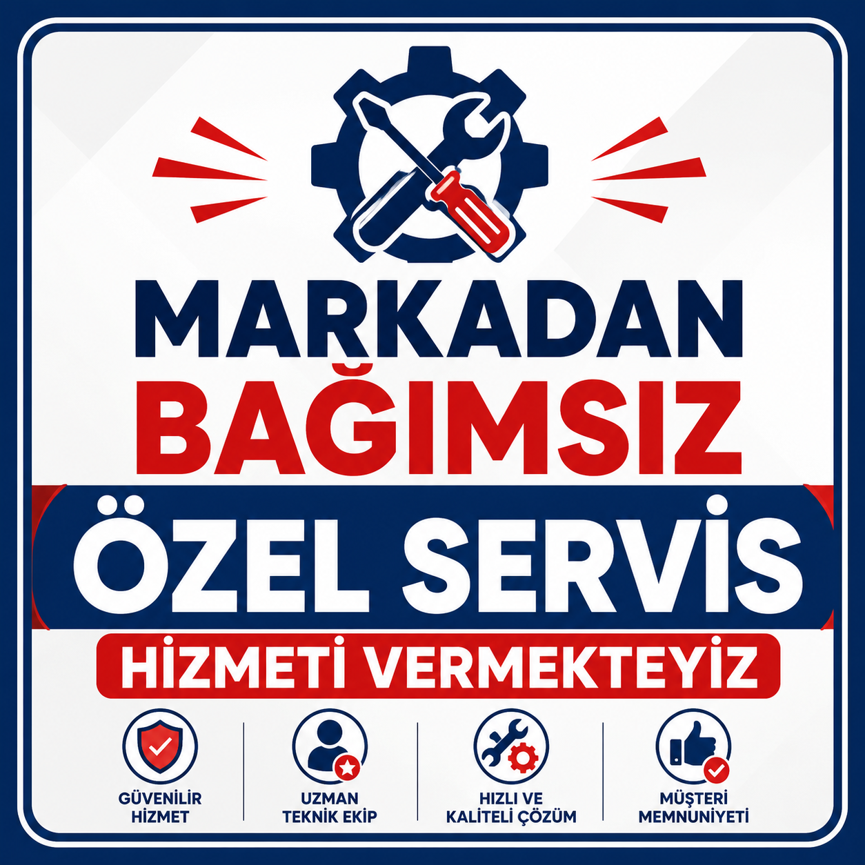 İzmir Teknik Servisi markadan bağımsız özel servis hizmeti
